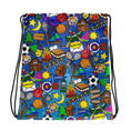 Load image into Gallery viewer, Galaxy Camp Drawstring Bag
