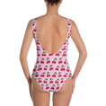 Load image into Gallery viewer, Cherries on Pink One-Piece
