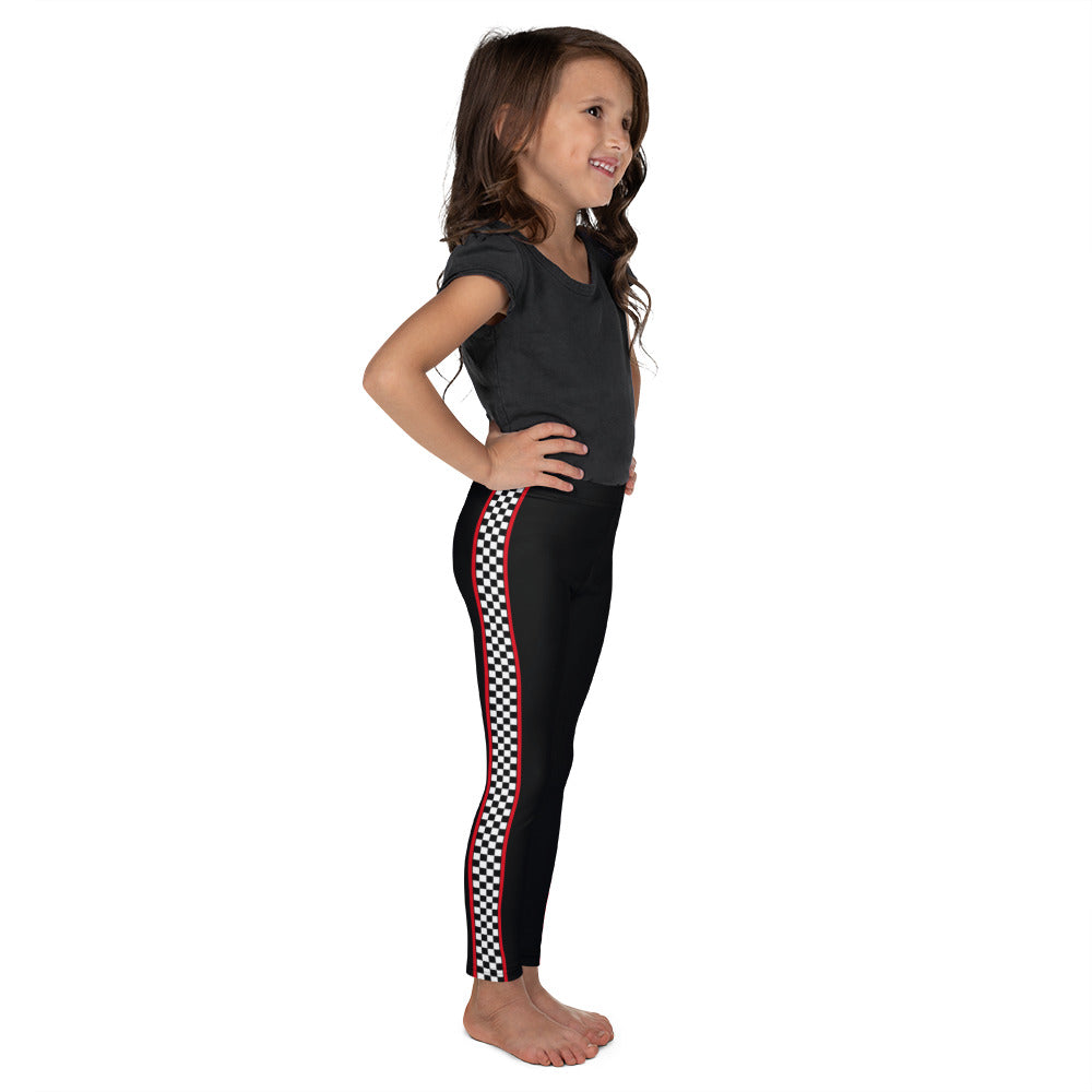 Black Trackside Kid's Leggings