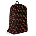 Load image into Gallery viewer, Cherries Black Backpack
