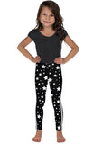 Black & White Stars & Stripes Kid's Leggings