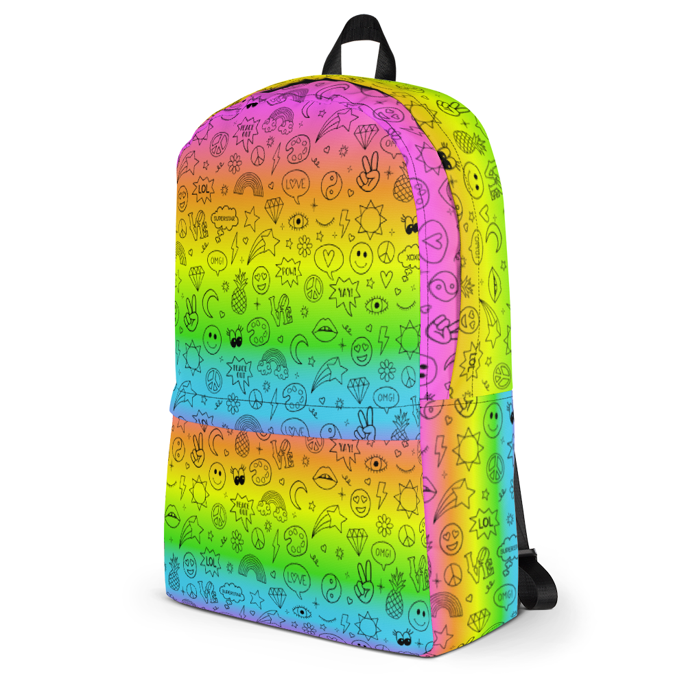 Doodle Icons Backpack