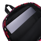 Lips & Stars Black Backpack
