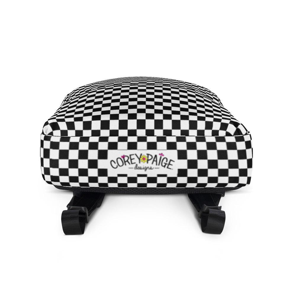 Checkered Backpack