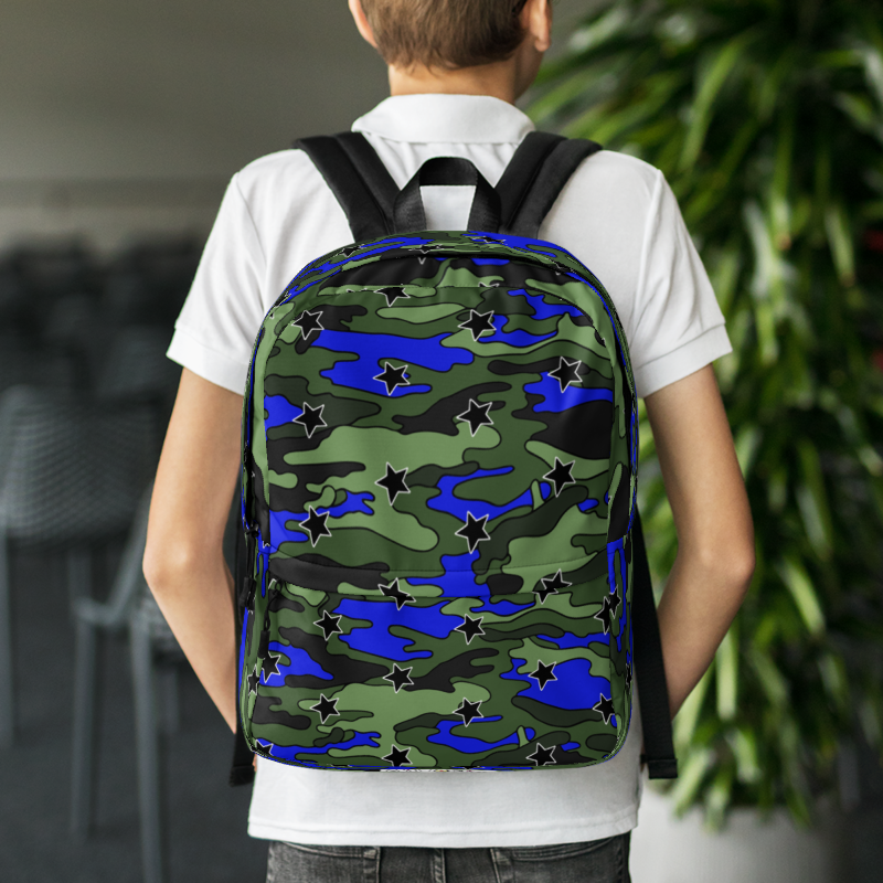 Camo Stars Backpack