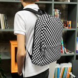 Checkered Backpack