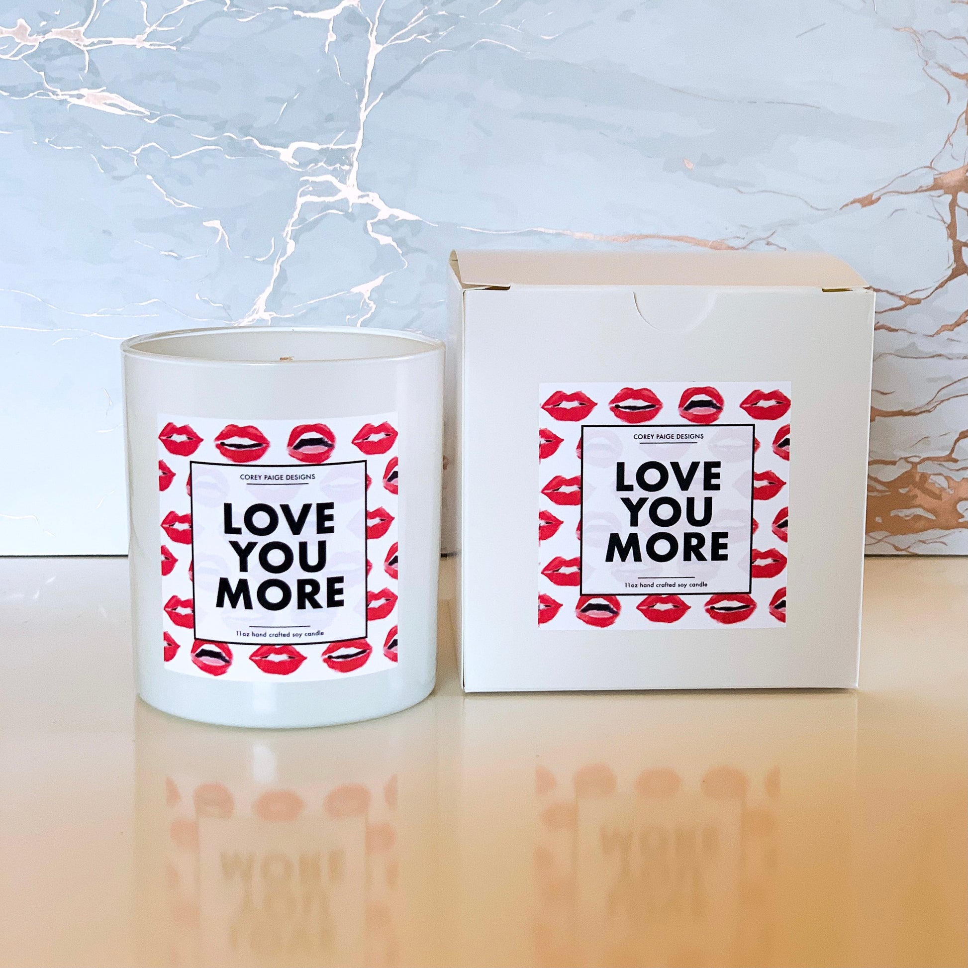 Love You More Candle Collection – CoreyPaigeDesigns