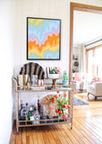 Drippy Framed Print