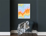 Drippy Framed Print