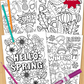 Seasons Coloring Sheet Pack