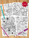 Load image into Gallery viewer, Seasons Coloring Sheet Pack
