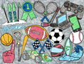 Load image into Gallery viewer, Sports Coloring Sheet
