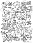Load image into Gallery viewer, Seasons Coloring Sheet Pack
